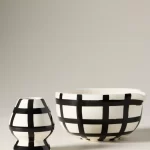 Greta Matcha Bowl Black & White