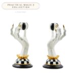 Haunted House Spooky Hand Candle Holders, Set of 2