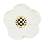 White Rabbit Ceramic Dessert Plates, Set of 4