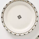 The Bistro Tile Stoneware Dinner Plates, Set of 4