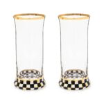 Courtly Check Highball Glass, Set of 2
