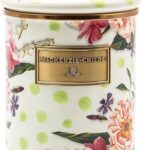 Wildflowers Green Large Canister