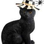 Black Cat Statue