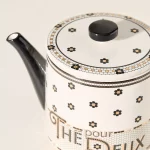 The Bistro Tile Stoneware Teapot
