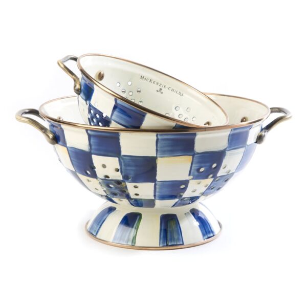 Royal Check Colander Set Of 2