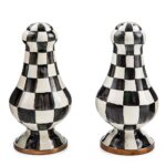 Courtly Check Large Salt & Pepper Shakers