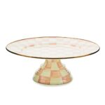 Rosy Check Large Pedestal Platter