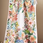 Floral Mom Dish Towel