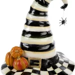 Courtly Stripe Witch’s Hat